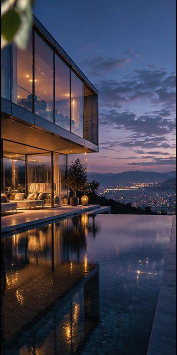 Somewhere above the city